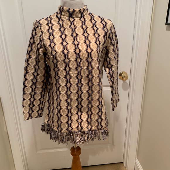 Vintage top with fringe - Picture 1 of 4